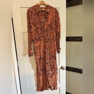 Anthropologie Faux Wrap dress, XL (similar to a size 14)
